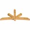 Ekena Millwork Alberta Rough Sawn Timber Gable Bracket, Western Red Cedar, 96"W x 48"H x 6"D x 6"F, 12/12 Pitch GBW096X48X0606ALB00RWR - alternate 4